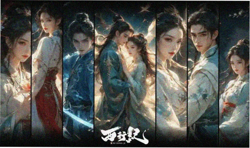 哆啦七小子剧场版七位主角集结画面